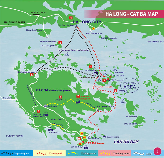 Ile de Cat Ba, Haiphong