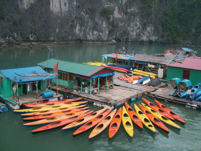 Sorties en kayak à la baie dHalong